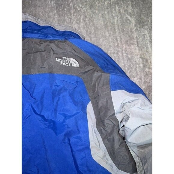 THE NORTH FACE Hyvent Youth Boys Blue Gray Shell Only Jacket Sz XL - Picture 10 of 11